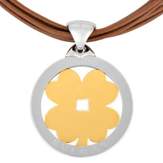 Bulgari, Silver, Yellow Gold, necklace