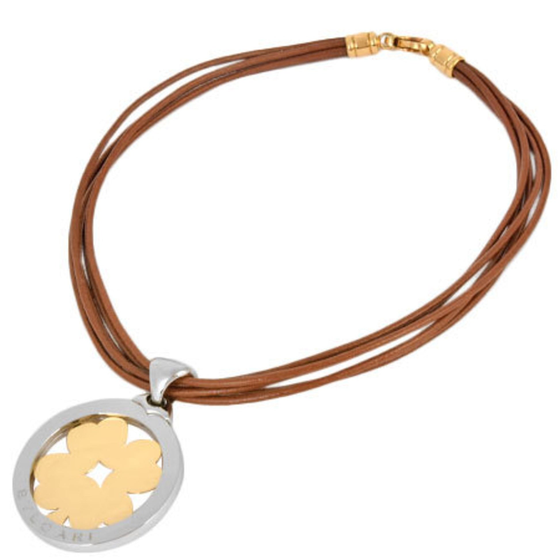 Bulgari, Silver, Yellow Gold, necklace