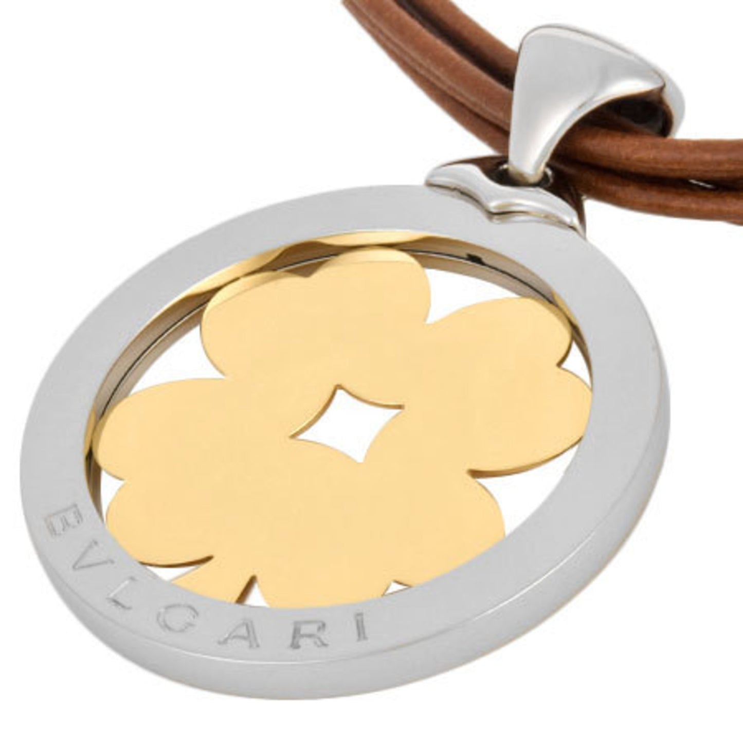 Bulgari, Silver, Yellow Gold, necklace