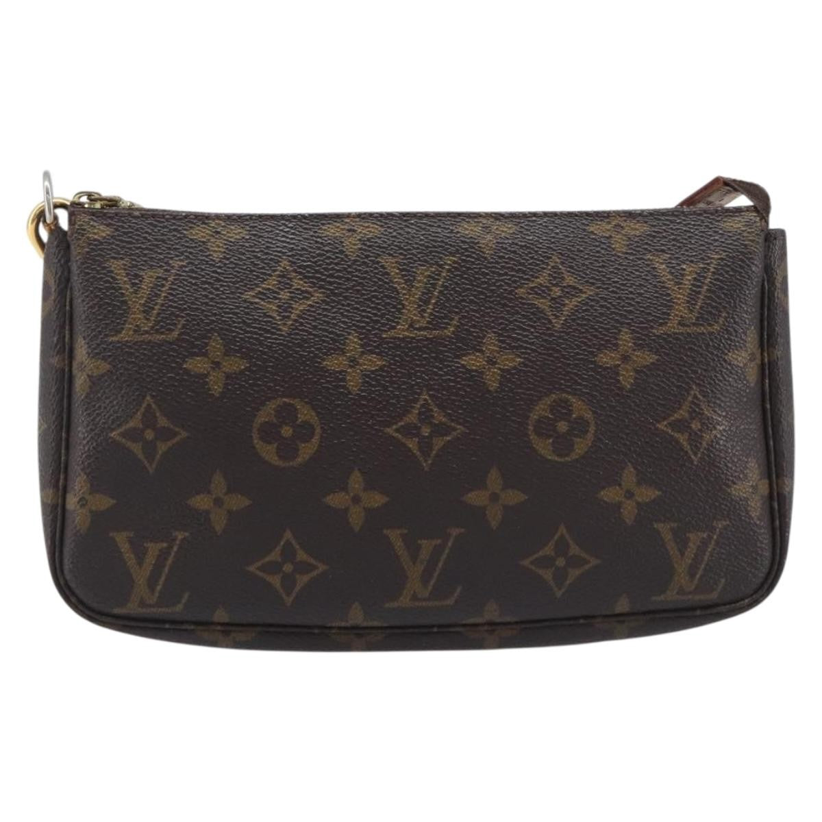 Louis Vuitton Pochette Accessoires NM Monogram Canvas, Brown, Canvas, Clutch