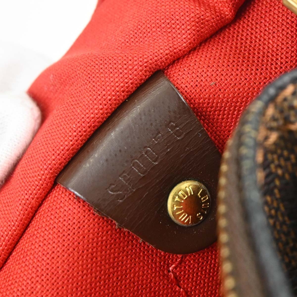 Louis Vuitton Speedy Bandoulière Damier, Brown, Canvas, Handbag
