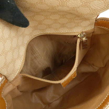 Celine Macadam Canvas and Leather, Beige, PVC, Tote Bag