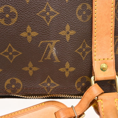 Louis Vuitton Keepall Monogram Canvas, Brown, Canvas, Travel Bag