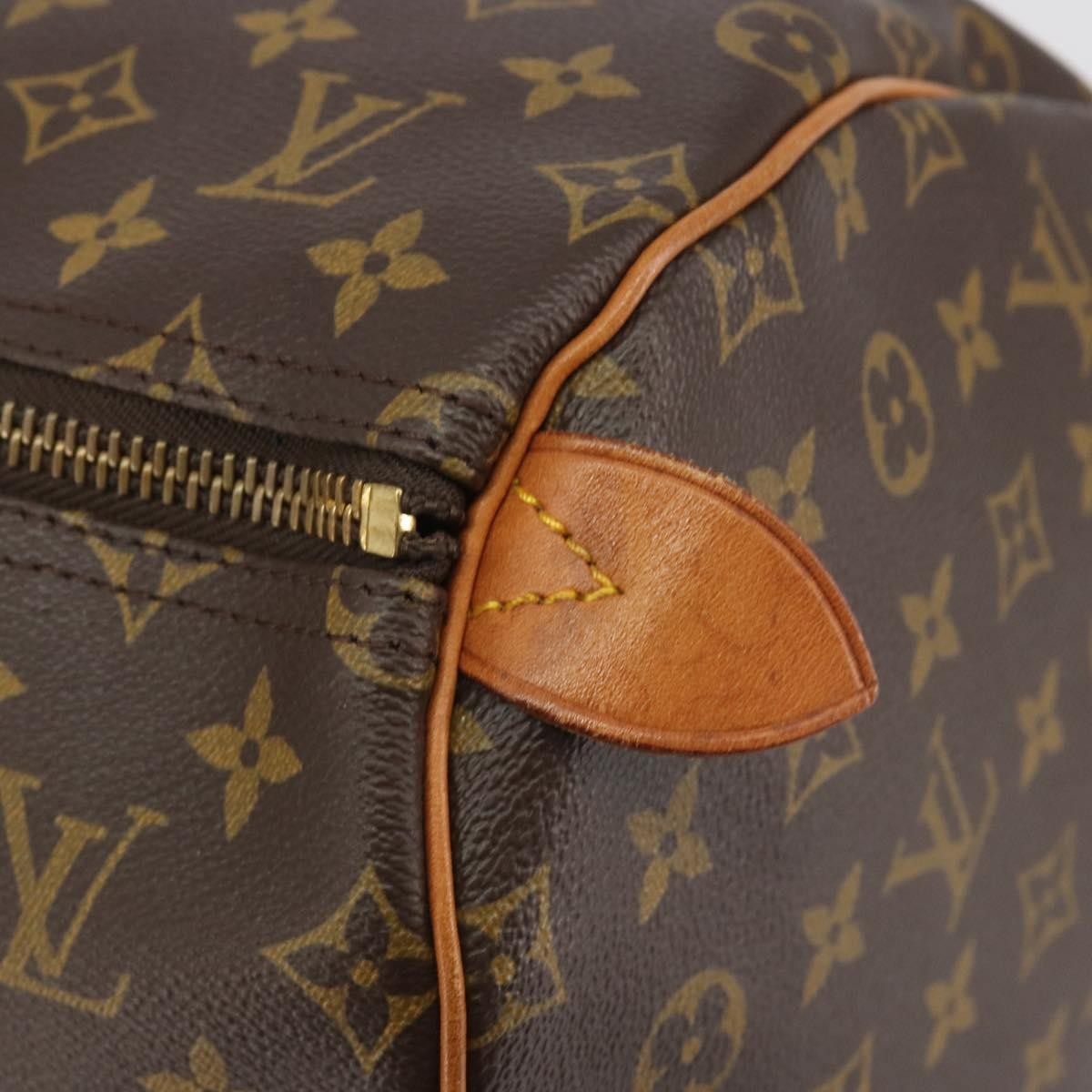 Louis Vuitton Keepall Monogram Canvas, Brown, Canvas, Travel Bag