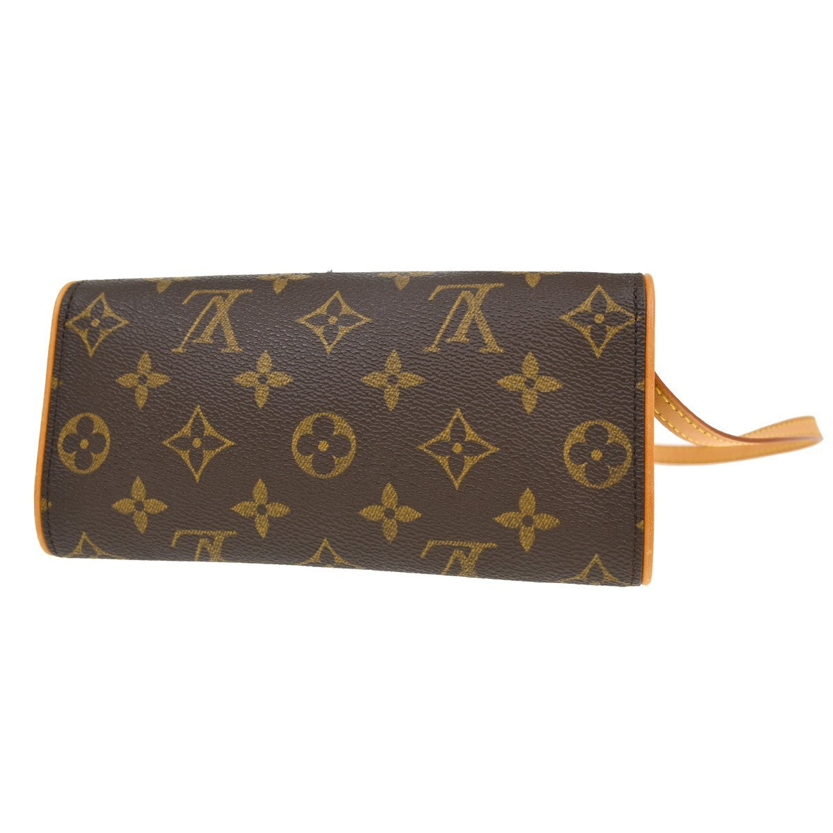 Louis Vuitton Twin Monogram Canvas, Brown, Canvas, Clutch