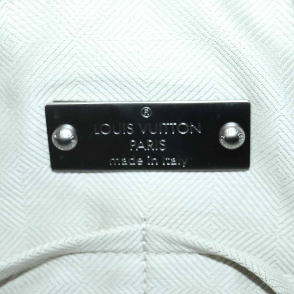 Louis Vuitton Aerogram Keepall Bandouliere Leather, Black, Leather, Travel Bag