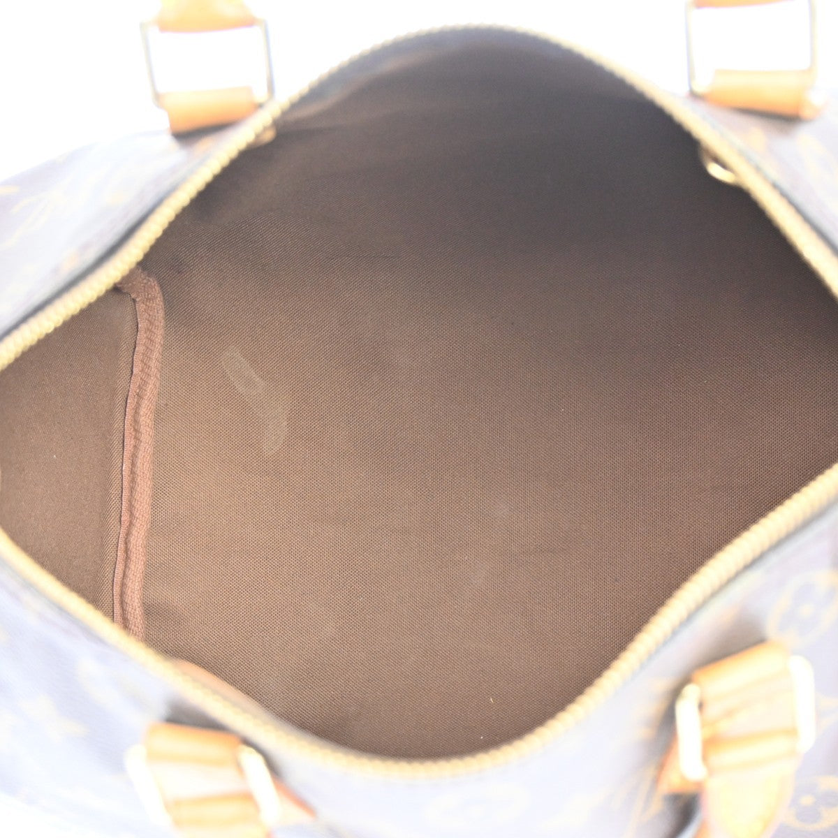 Louis Vuitton Speedy Monogram Canvas, Brown, Canvas, Handbag