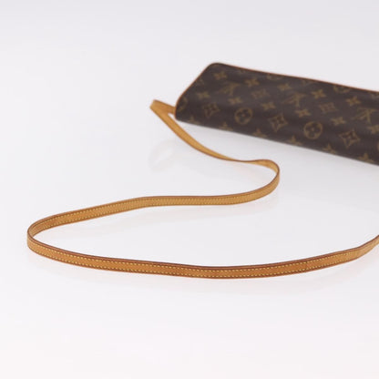 Louis Vuitton Twin Monogram Canvas, Brown, Canvas, Clutch