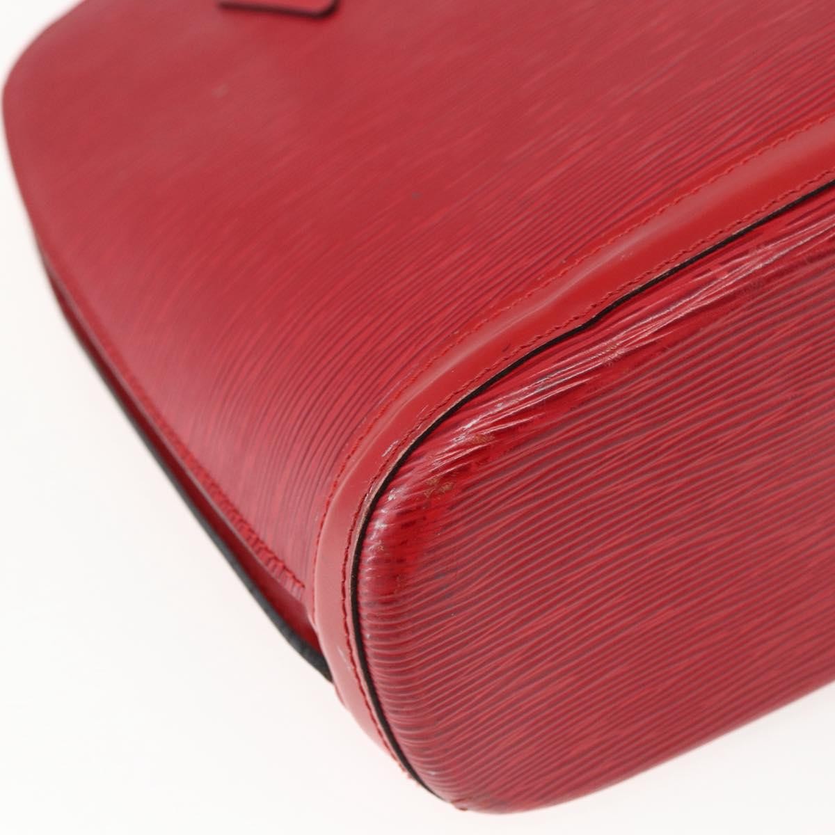 Louis Vuitton Lussac Epi Leather, Red, Leather, Shoulder Bag