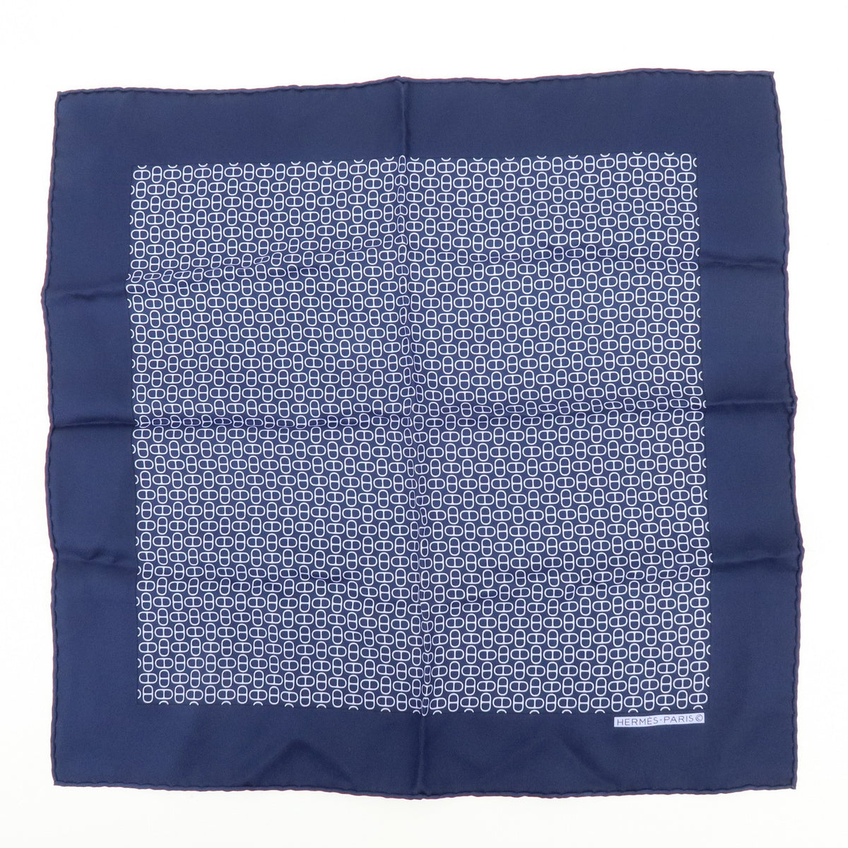 Hermes Carré 40 Silk, White, Silk, Scarf