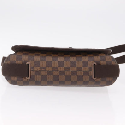 Louis Vuitton Brooklyn Damier, Brown, Canvas, Shoulder Bag