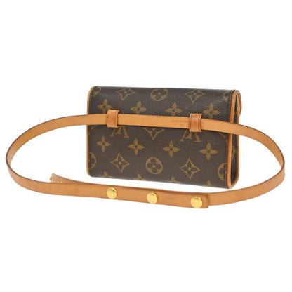 Louis Vuitton Florentine Pochette Monogram Canvas, Brown, Canvas, Clutch