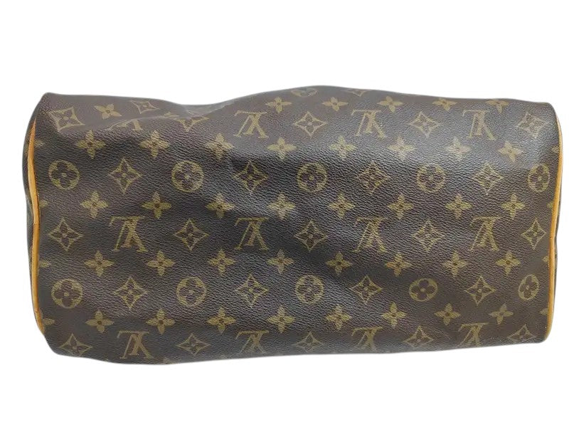 Louis Vuitton Speedy Monogram Canvas, Brown, Canvas, Handbag