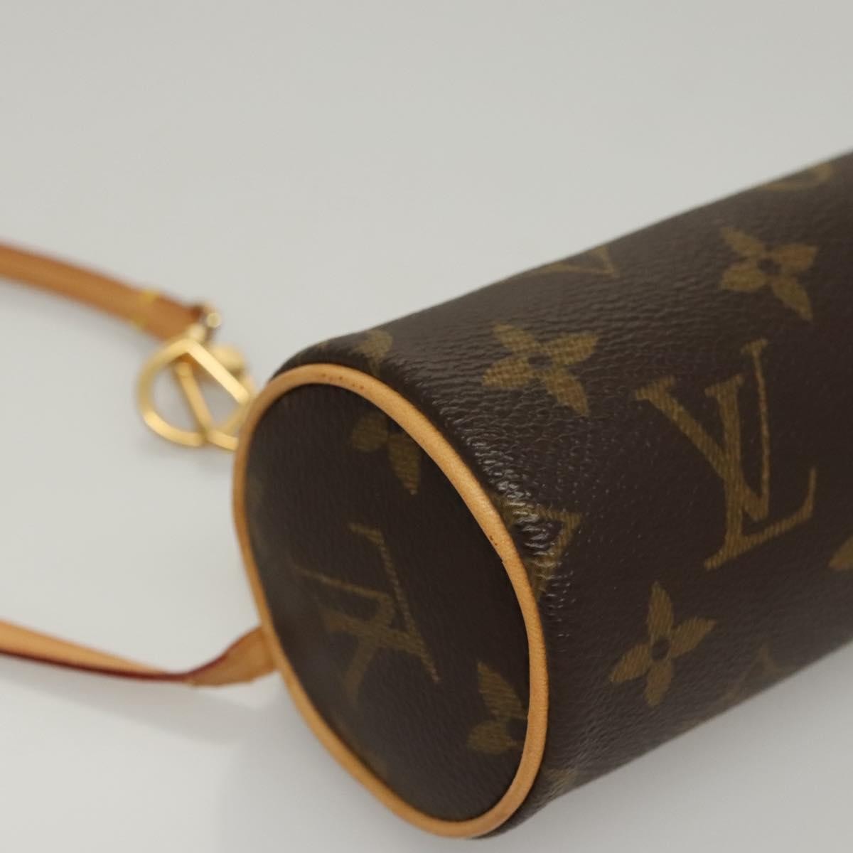 Louis Vuitton Papillon Pochette Monogram Canvas, Brown, Canvas, Clutch