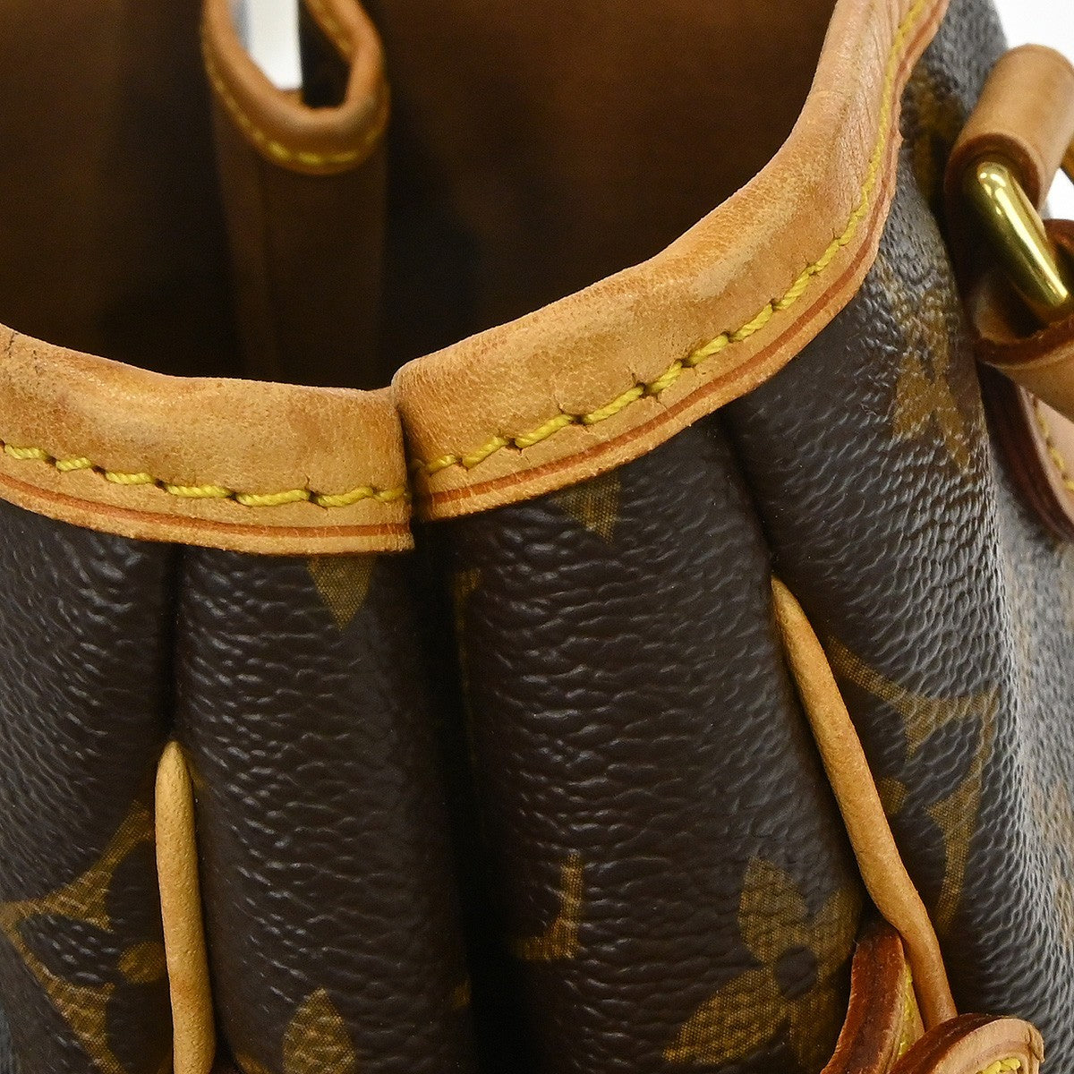 Louis Vuitton Batignolles Monogram Canvas, Brown, Canvas, Tote Bag
