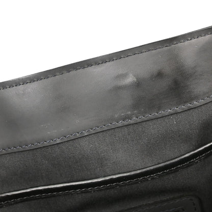 Louis Vuitton Lucille Mini Lin, Black, Canvas, Handbag