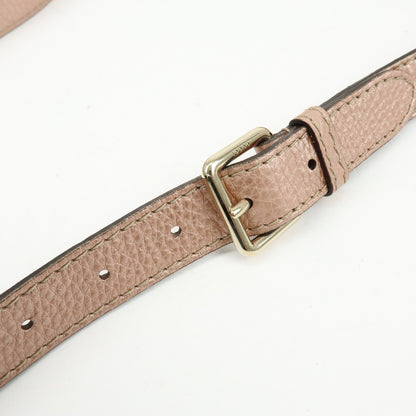 Gucci Bella Convertible Top Handle Leather, Pink, Leather, Handbag