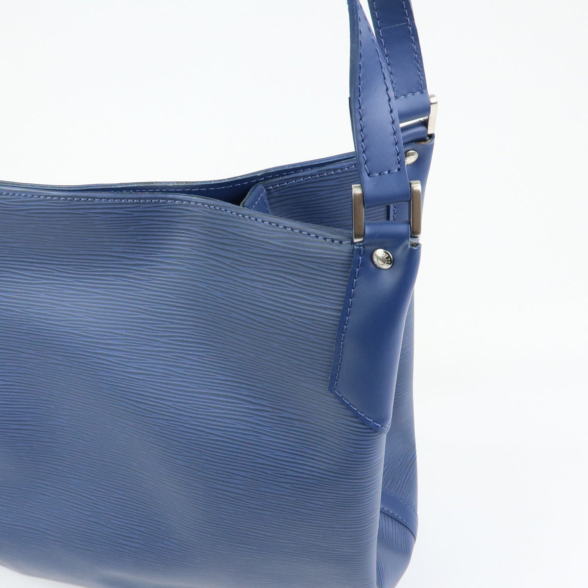 Louis Vuitton Mandara Epi Leather, Blue, Leather, Shoulder Bag
