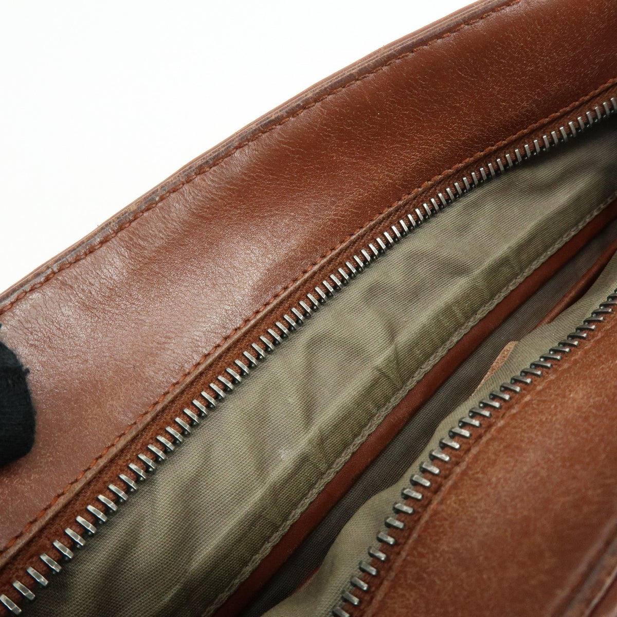 Bottega Veneta Flat Messenger Intrecciato Nappa, Brown, Leather, Handbag