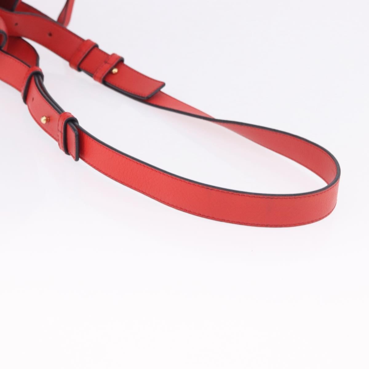 Loewe Hammock Leather, Red, Leather, Handbag