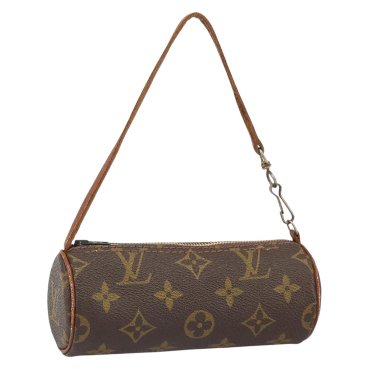 Louis Vuitton Papillon Pochette Monogram Canvas, Brown, Canvas, Clutch