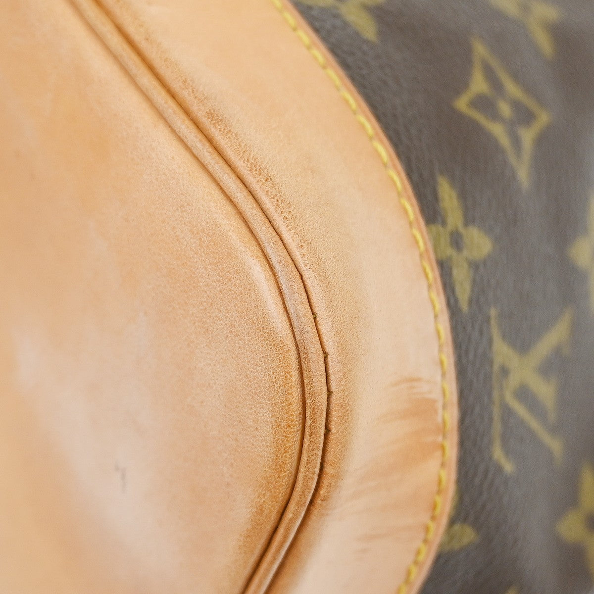 Louis Vuitton Alma Monogram, Brown, Canvas, Handbag