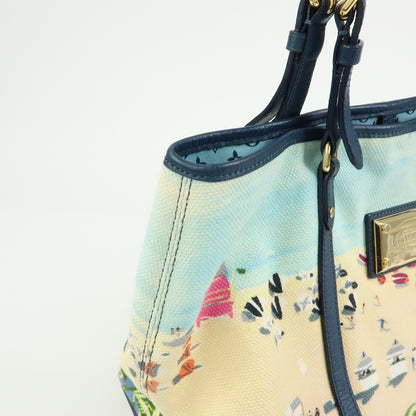 Louis Vuitton Ailleurs Cabas Limited Edition Printed Canvas, Multicolour, Canvas, Tote Bag