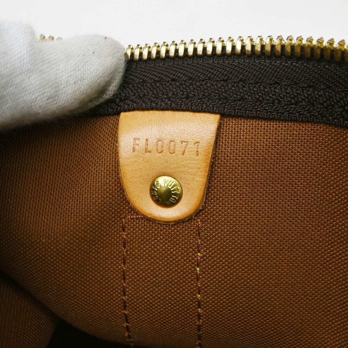 Louis Vuitton Keepall Monogram, Brown, Canvas, Travel Bag