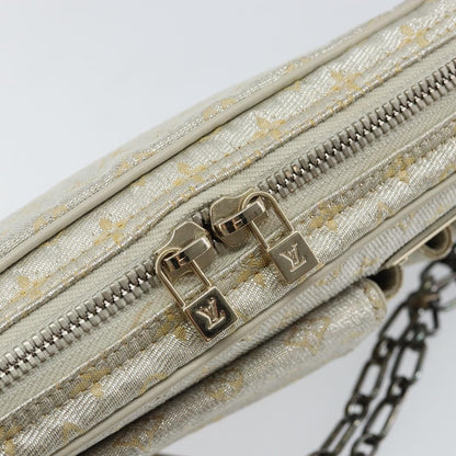 Louis Vuitton McKenna Mini Lin, Gold, Canvas, Tote bag