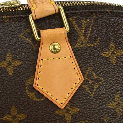 Louis Vuitton Alma Monogram, Brown, Canvas, Handbag