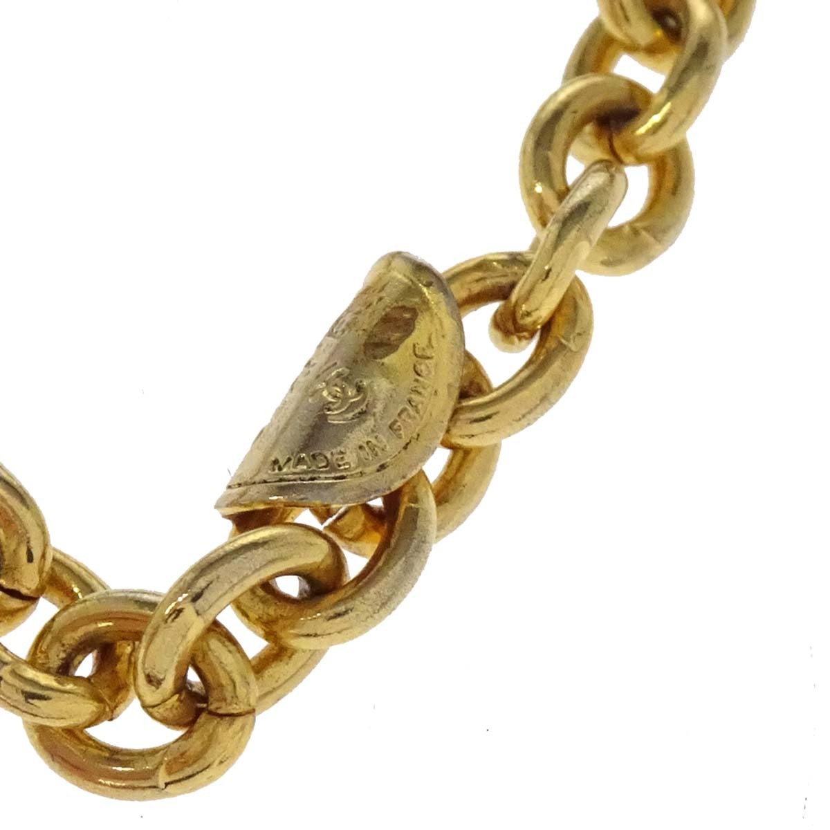 Chanel Timeless Pendant Metal, Gold, Gold Plated, Necklace