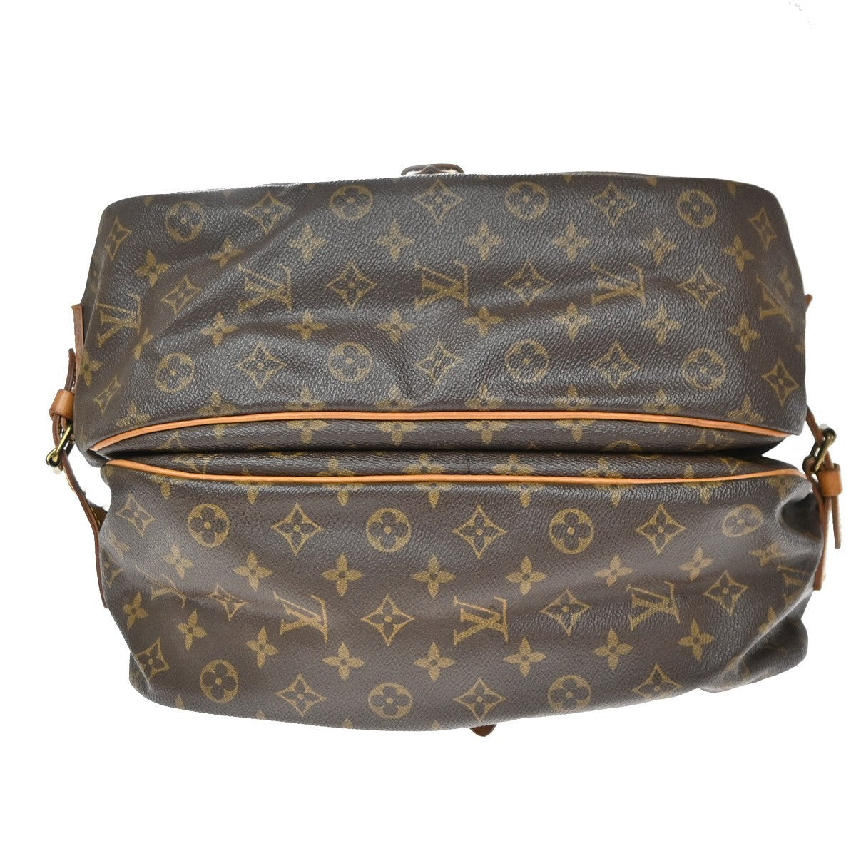 Louis Vuitton Saumur Monogram, Brown, Canvas, Shoulder Bag