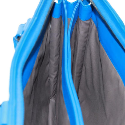 Bottega Veneta Top Zip Intrecciato Nappa, Blue, Leather, Briefcase