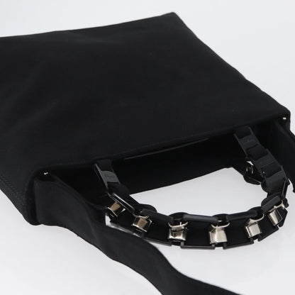 Salvatore Ferragamo Vintage Canvas, Black, Canvas, Handbag