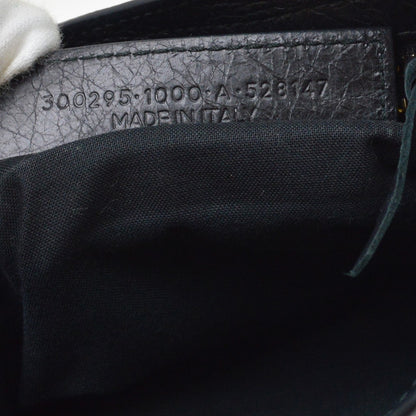 Balenciaga City Leather, Black, Leather, Handbag