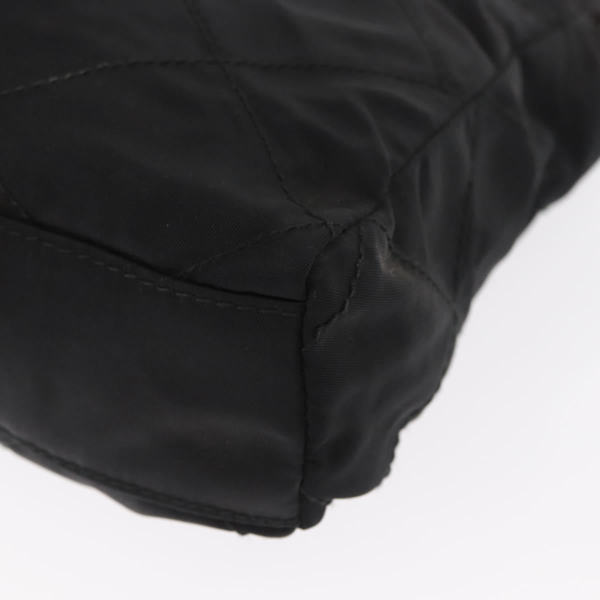Prada Re-Edition 1995 Chain Tote Quilted Re-Nylon, Black, Nylon, Shoulder Bag