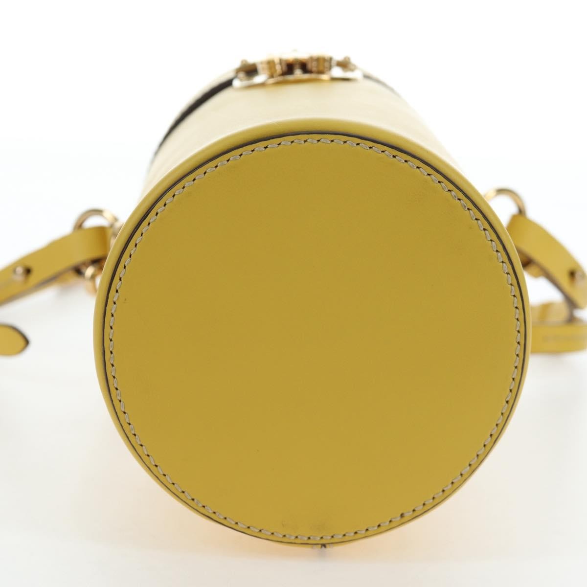 Miu Miu Vintage Leather, Yellow, Leather, Handbag