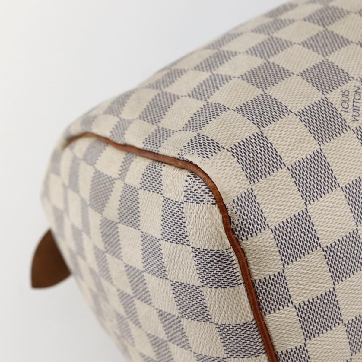 Louis Vuitton Speedy Handbag Damier, BEIGE, CANVAS, Handbag