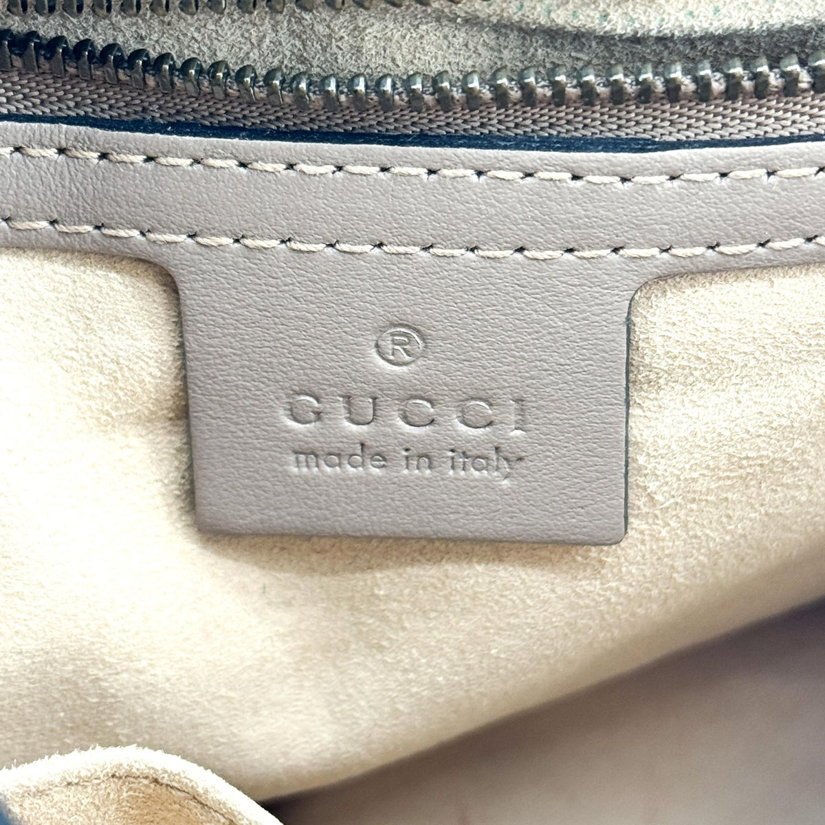 Gucci GG Marmont Top Handle Flap Matelasse Leather, Brown, Leather, Handbag
