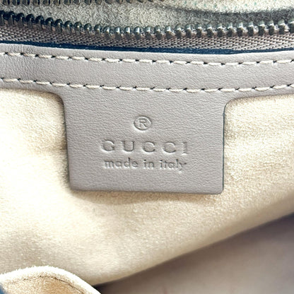 Gucci GG Marmont Top Handle Flap Matelasse Leather, Brown, Leather, Handbag