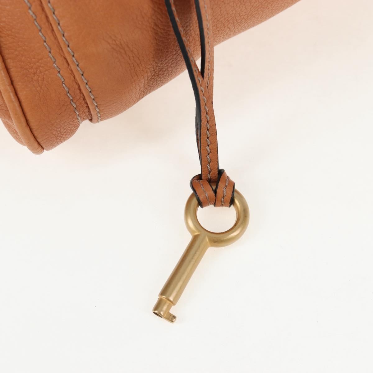 Chloe Paddington Leather, Brown, Leather, Tote Bag