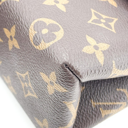 Louis Vuitton Locky Monogram Canvas with Leather, Black, Canvas, Handbag