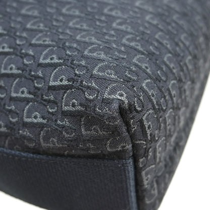 Christian Dior Vintage Trotter Canvas, Black, Canvas, Shoulder Bag