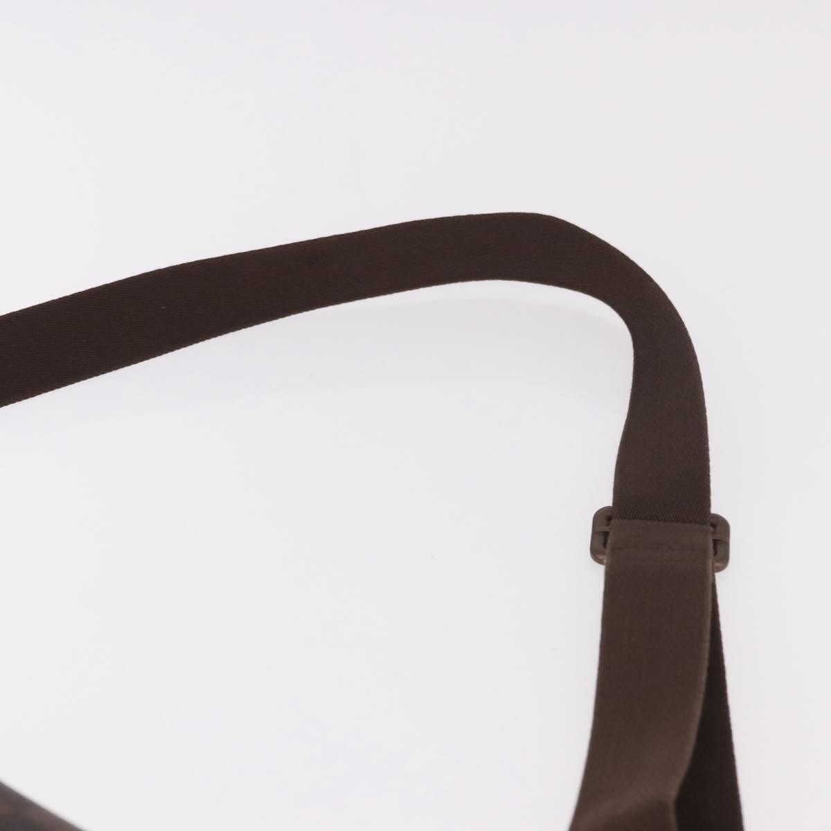 Louis Vuitton Brooklyn Damier Ebene, Brown, Canvas, Shoulder Bag