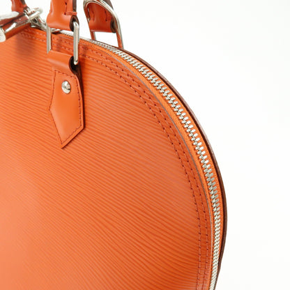 Louis Vuitton Alma Epi Leather, Orange, Leather, Handbag