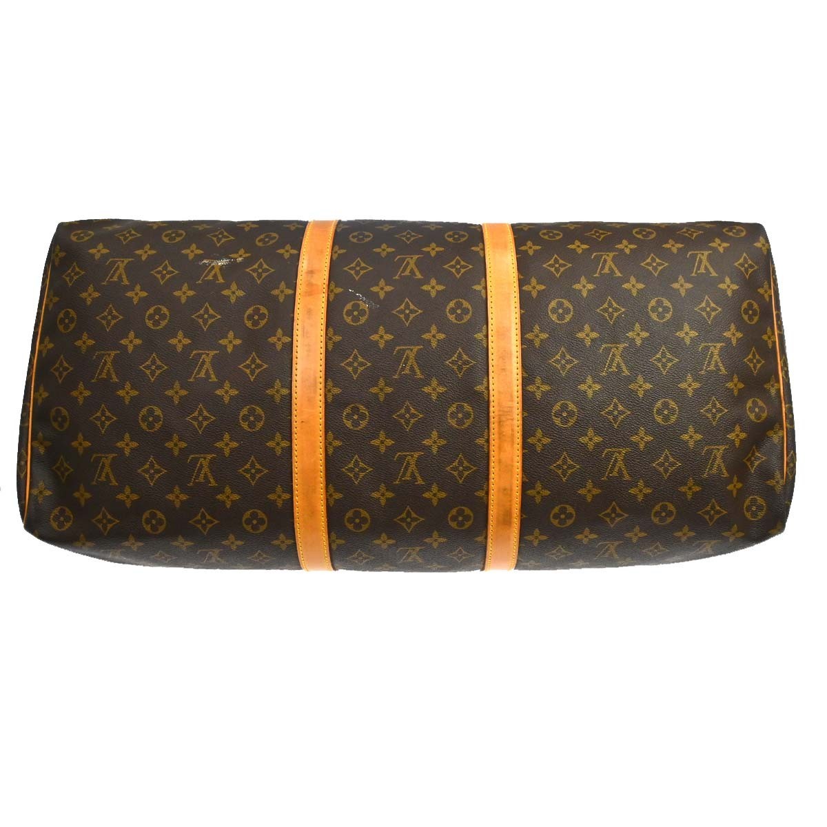 Louis Vuitton Keepall Monogram Canvas, Brown, Canvas, Travel Bag