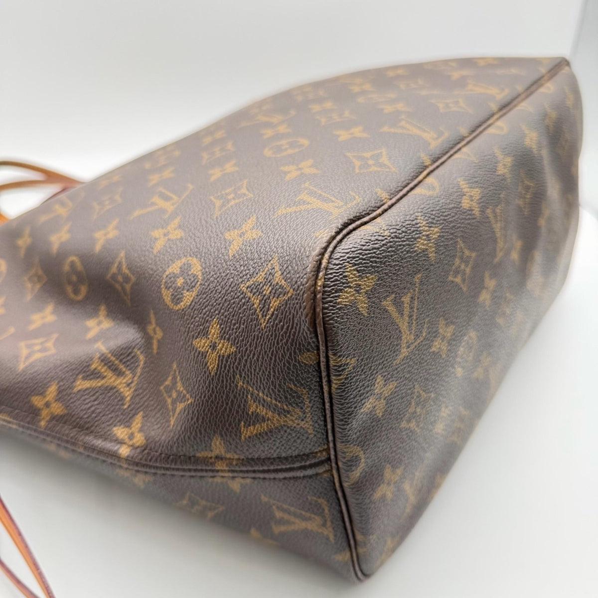 Louis Vuitton Neverfull Monogram Canvas, Brown, Canvas, Tote Bag
