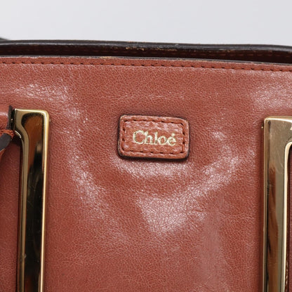 Chloe Ethel Leather, Pink, Leather, Handbag