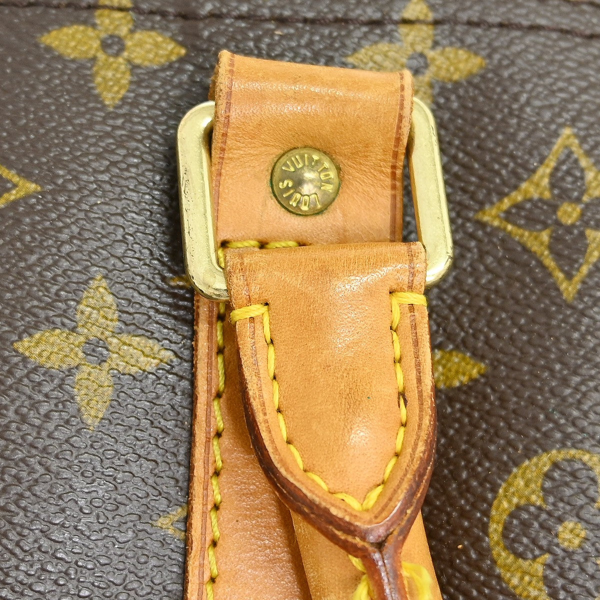 Louis Vuitton Keepall Monogram Canvas, Brown, Canvas, Travel Bag