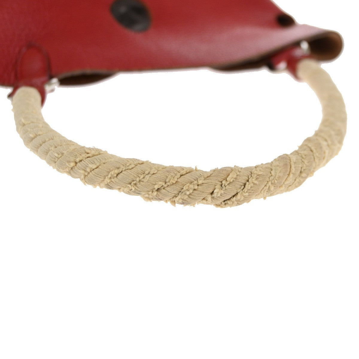 Hermes Mangeoire Taurillon Clemence Leather, Red, Leather, Shoulder Bag